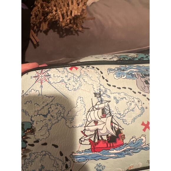 Loungefly Disney Peter Pan Map Mini Backpack - BoxLunch Exclusive Hook Pirates - Picture 8 of 13